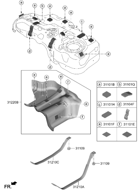 2023 Hyundai Kona Fuel System Diagram 2