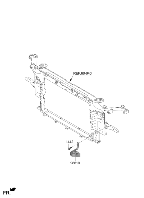 2023 Hyundai Kona Horn Diagram