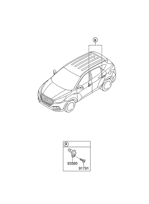 2017 Hyundai Tucson Fuel Cell Switch Diagram 3