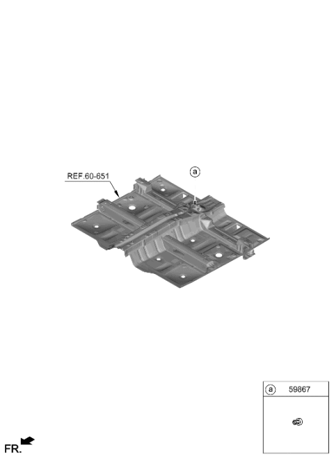 2023 Hyundai Tucson Korean made Parking Brake System Diagram