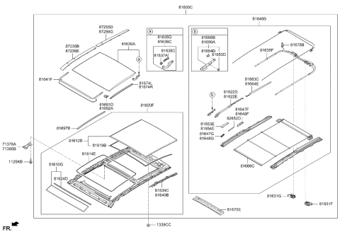 2016 Hyundai Santa Fe Sport Sunroof Diagram