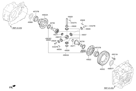 2015 Hyundai Sonata Transaxle Gear - Auto Diagram 2