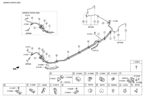 2015 Hyundai Sonata Fuel Line Diagram 3