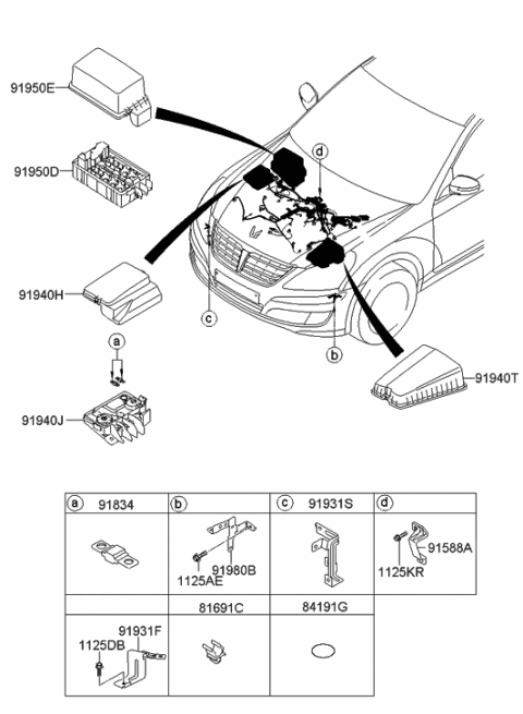 2011 Hyundai Equus Miscellaneous Wiring Diagram 2