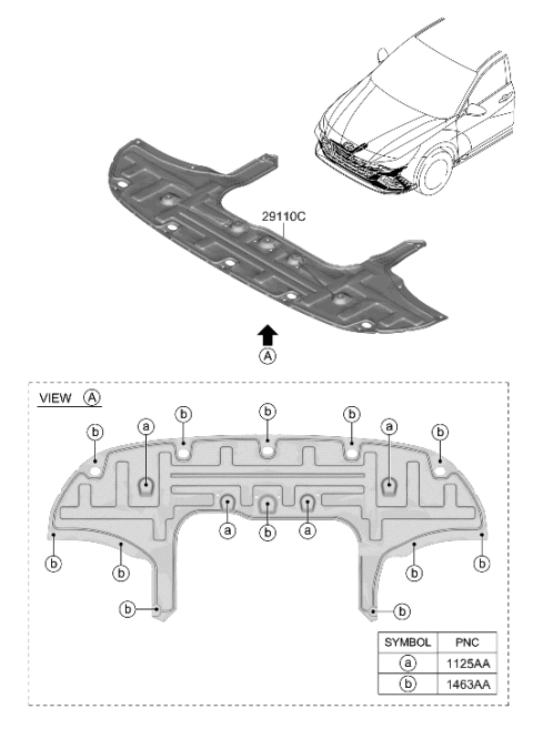 2022 Hyundai Elantra N Under Cover Diagram