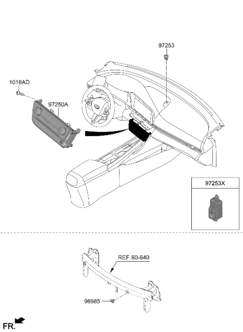 2022 Hyundai Elantra N Heater System-Heater Control Diagram