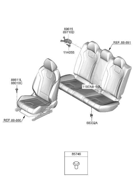 2023 Hyundai Elantra N Hardware-Seat Diagram