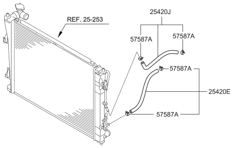 2015 Hyundai Azera Oil Cooling Diagram