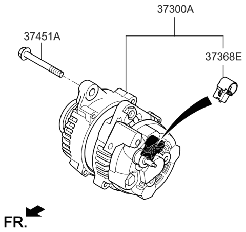 2016 Hyundai Azera Alternator Diagram