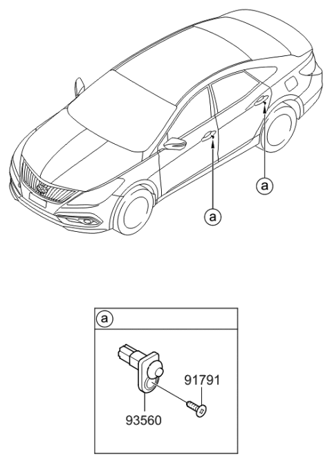 2015 Hyundai Azera Switch Diagram 2