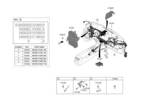 2023 Hyundai Genesis G90 Main Wiring Diagram