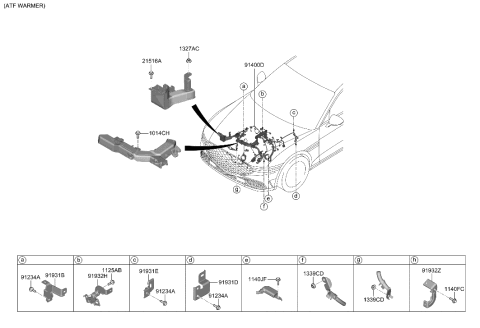 2023 Hyundai Genesis G90 Control Wiring Diagram 1