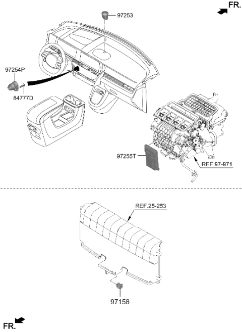 2023 Hyundai Ioniq 5 Heater System-Heater Control Diagram