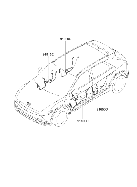 2023 Hyundai Ioniq 5 Door Wiring Diagram 1