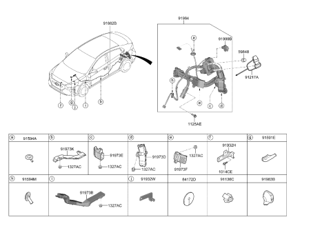 2020 Hyundai Ioniq Electric Miscellaneous Wiring Diagram 2