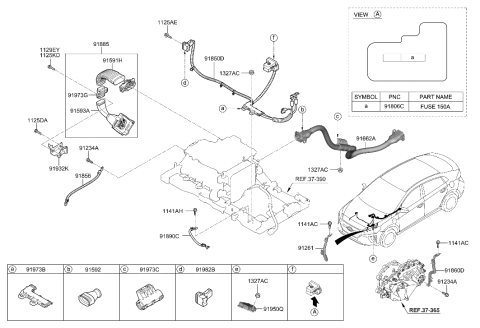 2020 Hyundai Ioniq Electric Miscellaneous Wiring Diagram 1