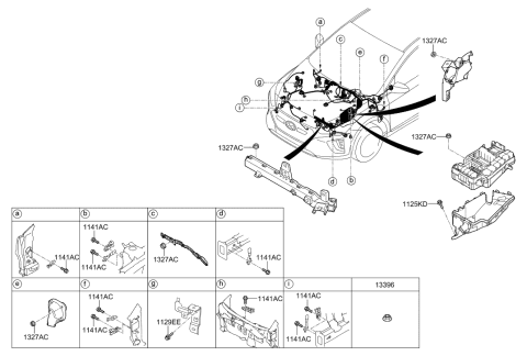 2020 Hyundai Ioniq Electric Control Wiring Diagram