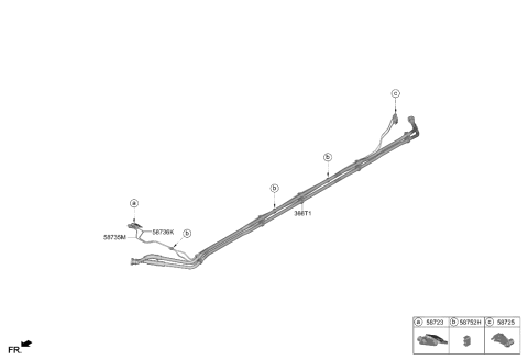 2023 Hyundai Genesis Electrified GV70 Traction Motor & Gdu Assy Diagram 2