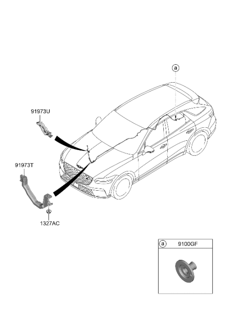 2023 Hyundai Genesis Electrified GV70 Control Wiring Diagram 2