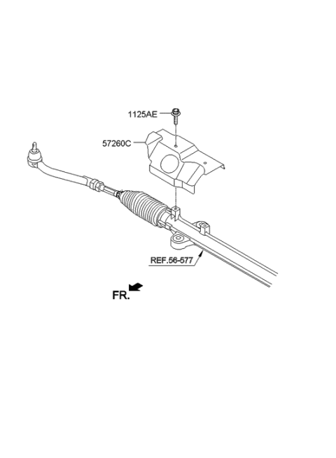 2014 Hyundai Santa Fe Power Steering Oil Pump Diagram