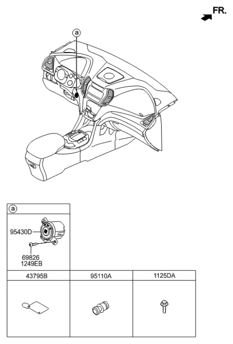 2014 Hyundai Santa Fe Relay & Module Diagram 4