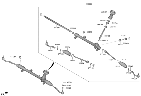 2023 Hyundai Nexo Bush Diagram for 56592-M5000