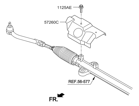 2017 Hyundai Santa Fe Power Steering Oil Pump Diagram