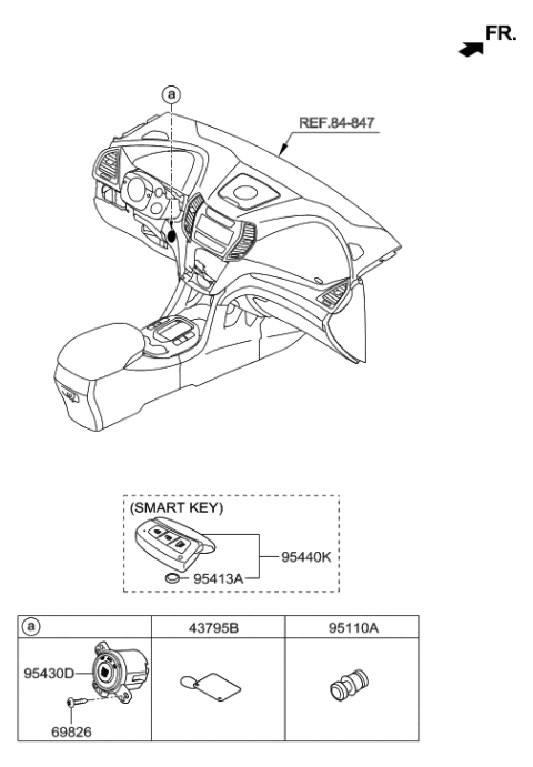 2019 Hyundai Santa Fe XL Relay & Module Diagram 4