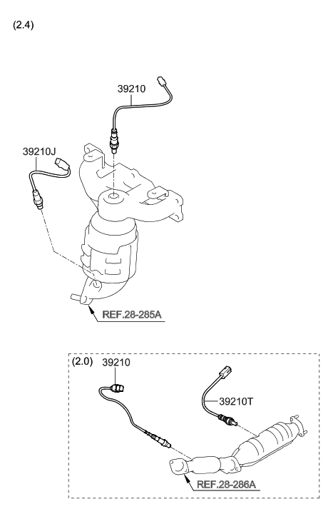 2013 Hyundai Tucson Electronic Control Diagram 3