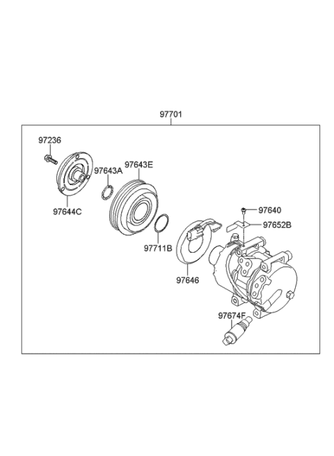 2010 Hyundai Tucson Valve-Control Diagram for P4708-30270