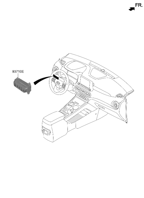 2022 Hyundai Kona Electric Switch Diagram