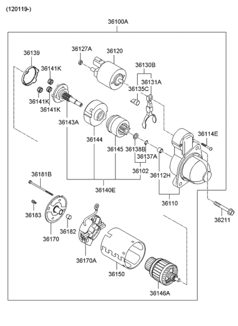 2015 Hyundai Genesis Coupe Starter Diagram 2