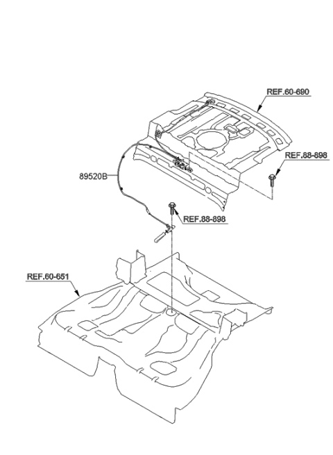 2014 Hyundai Genesis Coupe Rear Seat Diagram 2