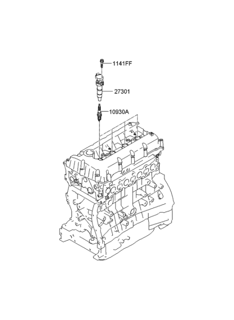 2015 Hyundai Genesis Coupe Spark Plug & Cable Diagram 1