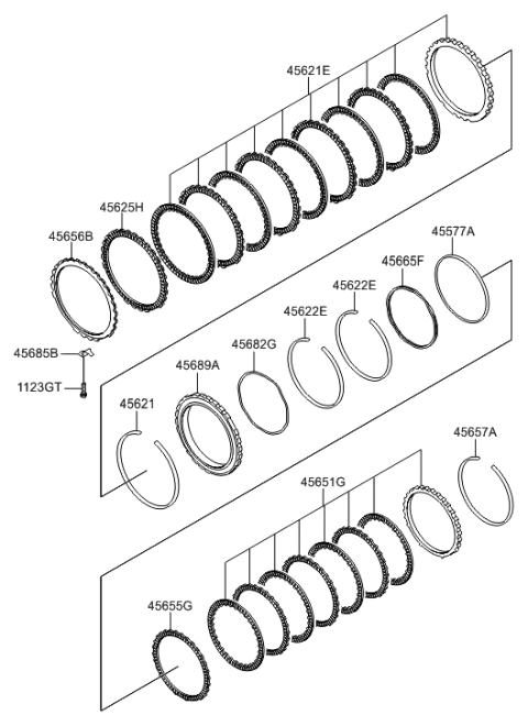 2016 Hyundai Genesis Coupe Transaxle Brake-Auto Diagram