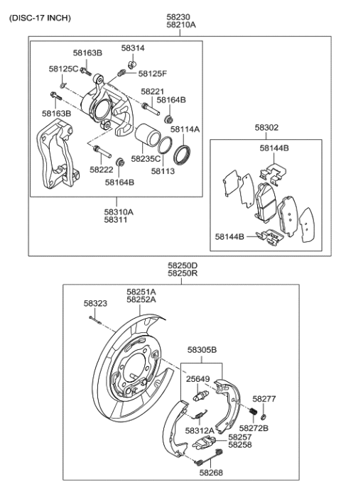 2013 Hyundai Genesis Coupe Rear Wheel Hub Diagram 3