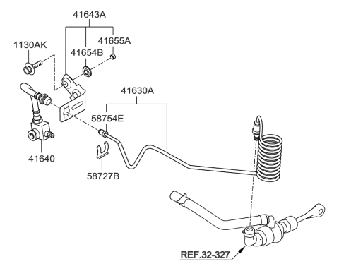 2012 Hyundai Genesis Coupe Clutch Master Cylinder Diagram