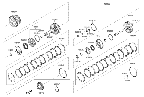 2015 Hyundai Genesis Coupe Transaxle Clutch - Auto Diagram 1