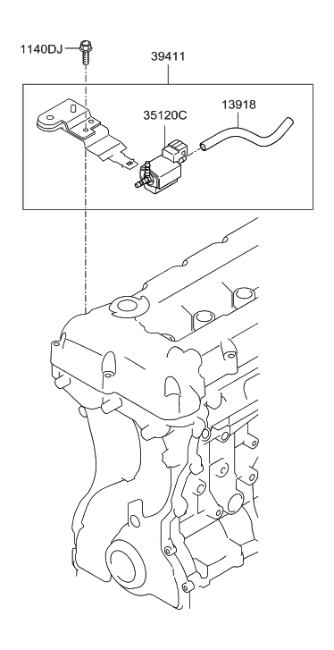 2015 Hyundai Genesis Coupe Solenoid Valve Diagram