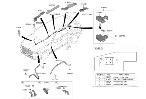 2022 Hyundai Genesis GV70 Miscellaneous Wiring Diagram 1