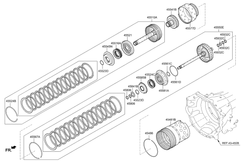 2023 Hyundai Genesis GV70 Transaxle Clutch - Auto Diagram 4