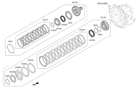 2022 Hyundai Genesis GV70 Transaxle Clutch - Auto Diagram 3