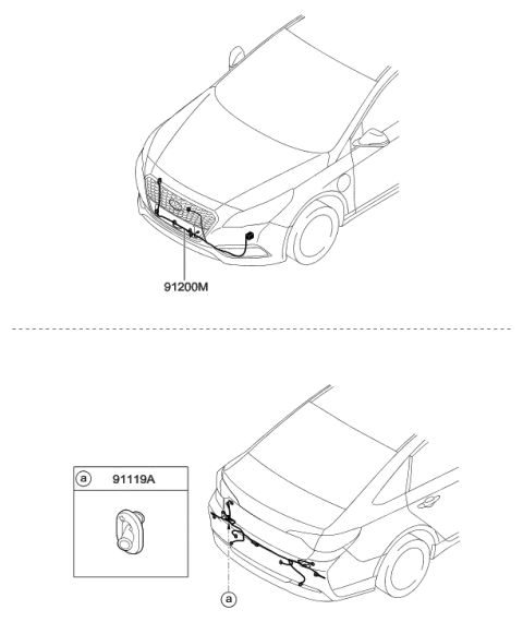2016 Hyundai Sonata Hybrid Miscellaneous Wiring Diagram 4