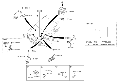 2017 Hyundai Elantra US Alabama made Miscellaneous Wiring Diagram 1