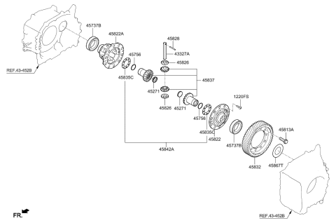 2017 Hyundai Elantra Transaxle Gear - Auto Diagram 2