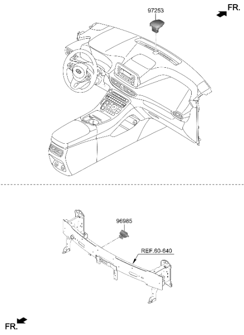 2023 Hyundai Santa Fe Heater System-Heater Control Diagram