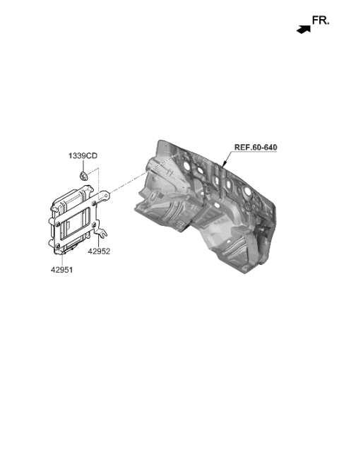 2023 Hyundai Santa Fe Transaxle Case-Manual Diagram 3