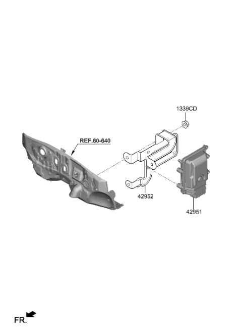 2023 Hyundai Santa Fe Auto Transmission Case Diagram 2