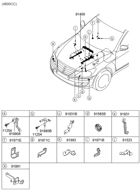2014 Hyundai Genesis Old Body Style Control Wiring Diagram 2