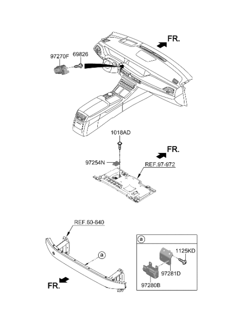 2021 Hyundai Genesis G90 Heater System-Heater Control Diagram